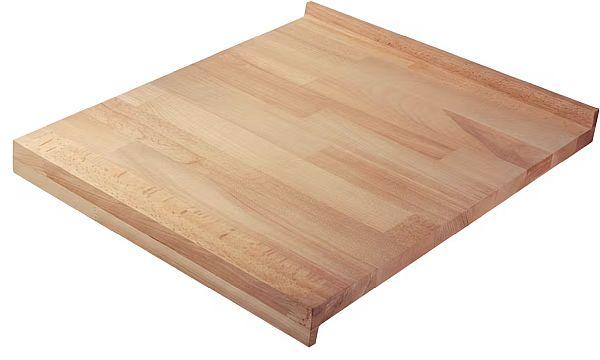 Küchenbrett mit Anschlagskante